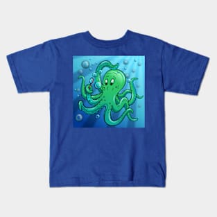 Octopus 3 Kids T-Shirt